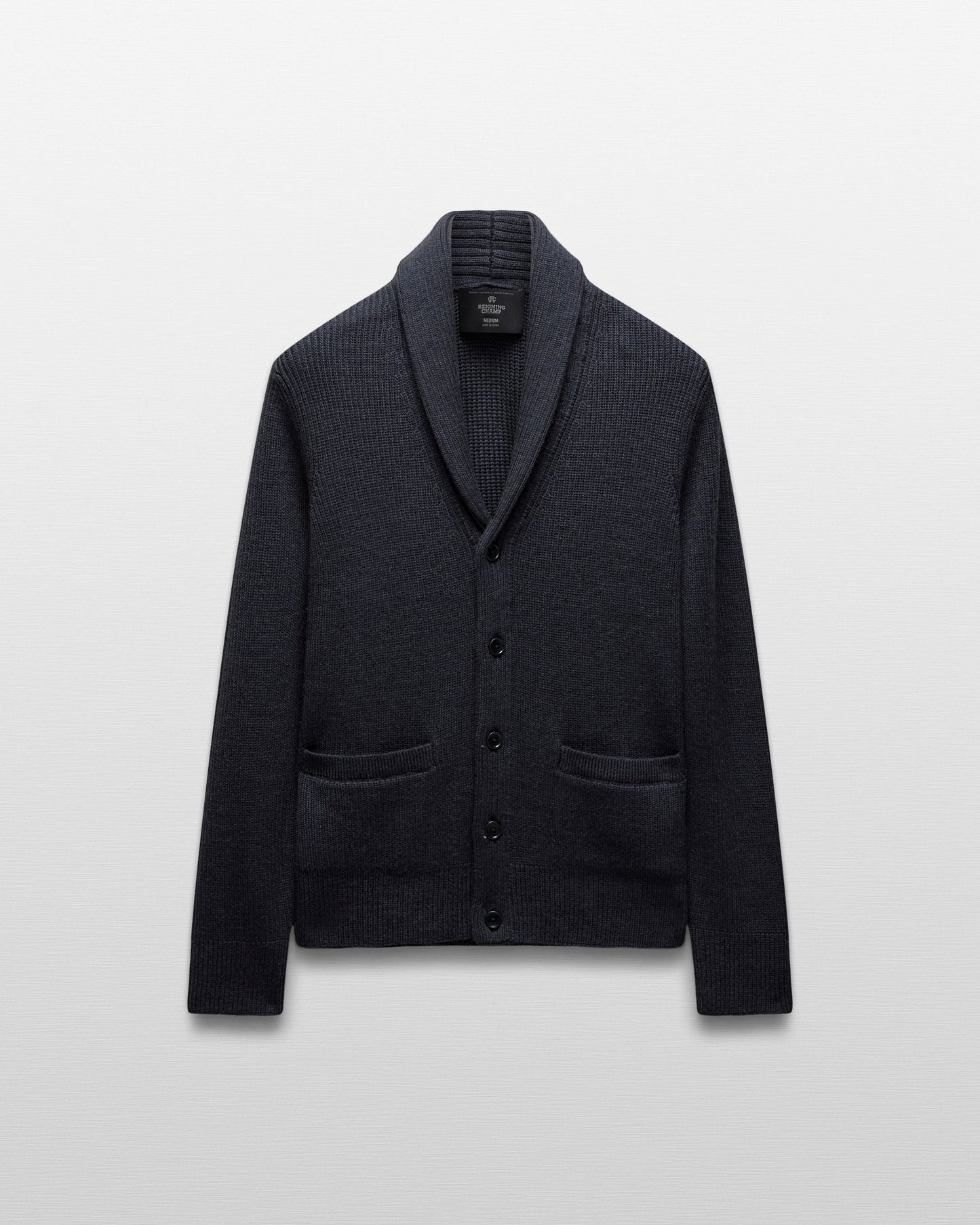 Merino Rib Vinnie Shawl Cardigan