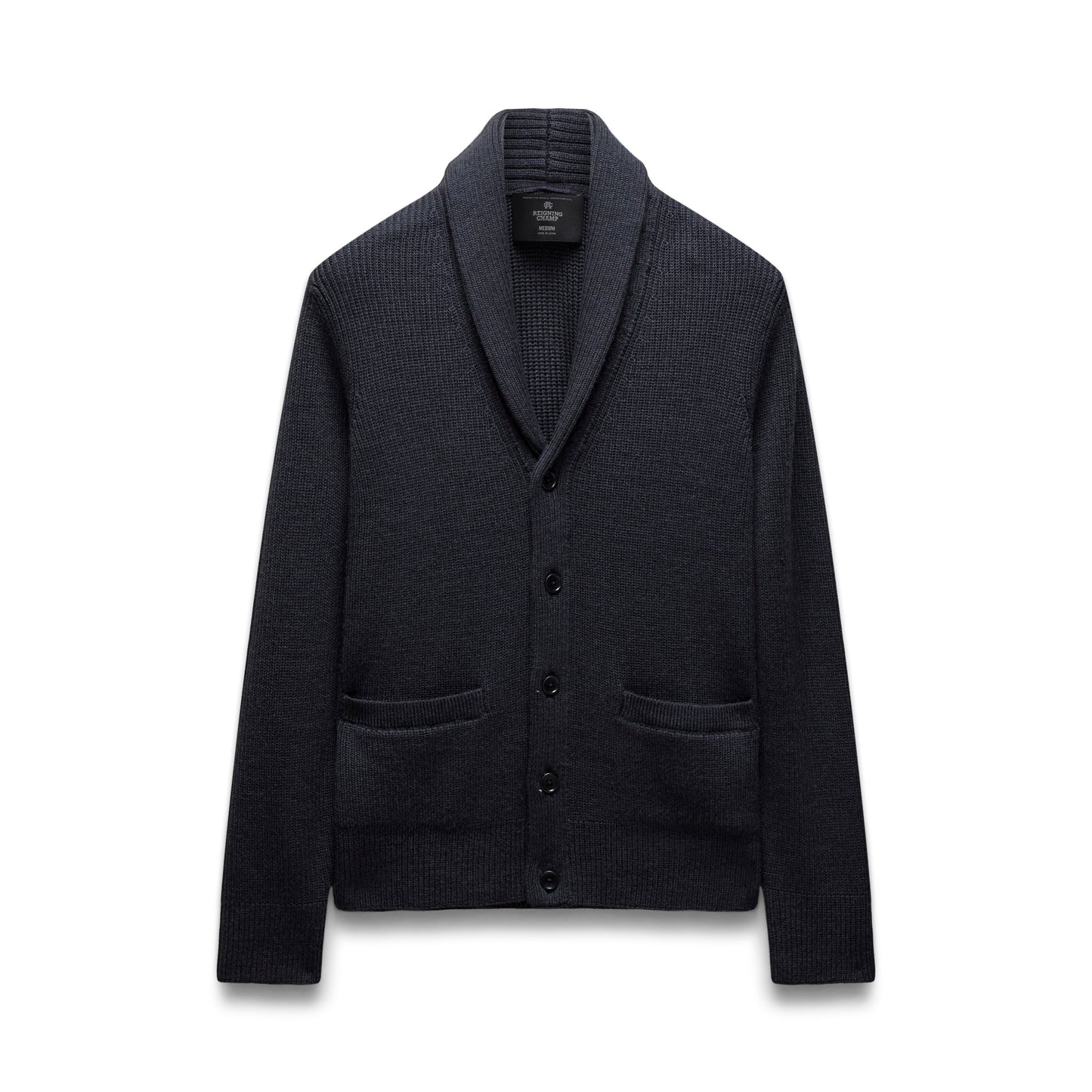 Merino Rib Vinnie Shawl Cardigan