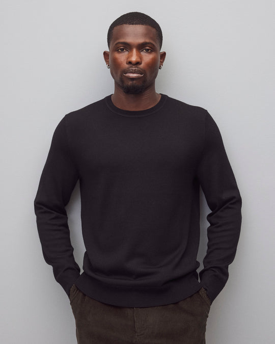 Lightweight Merino Harry Crewneck