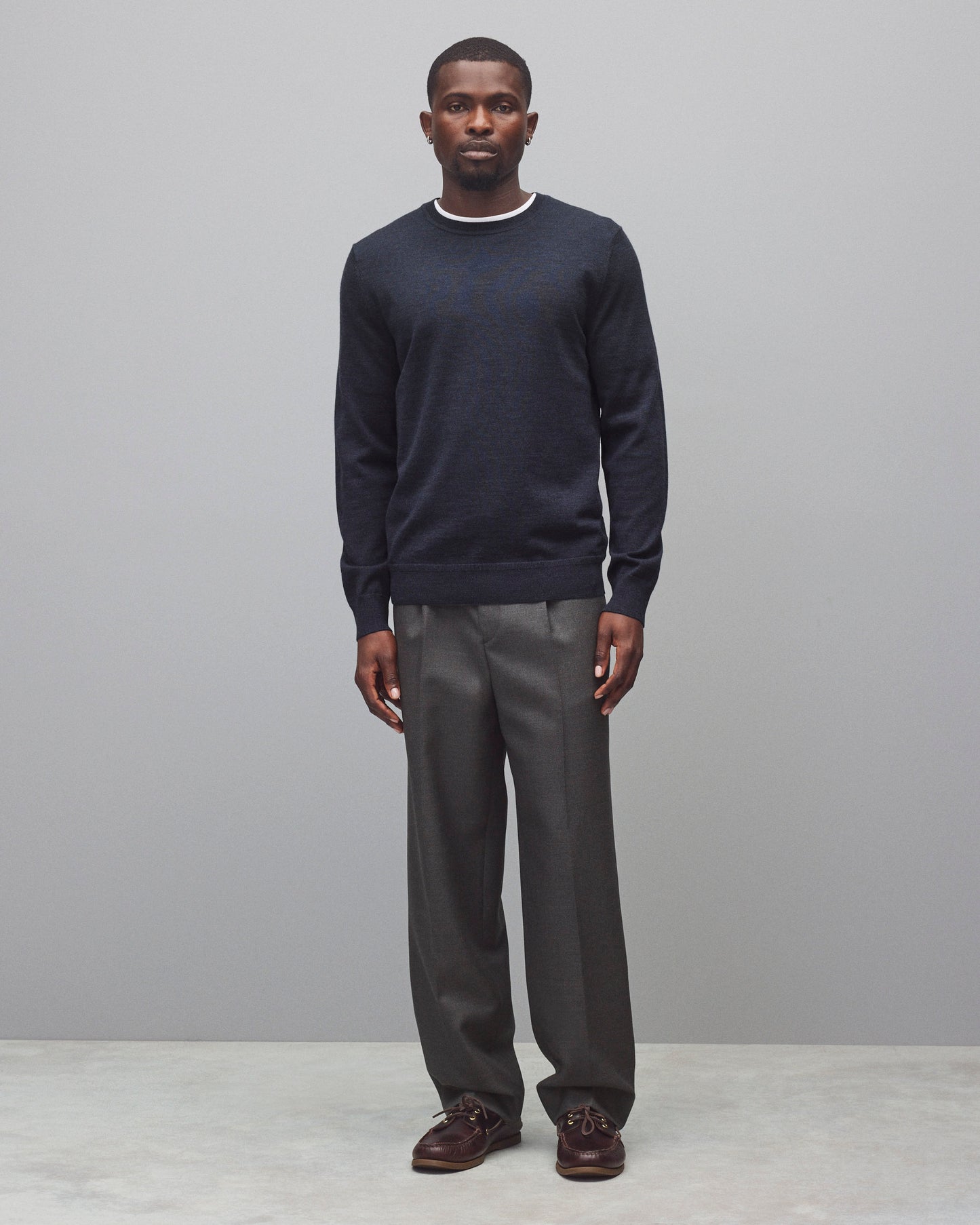 Lightweight Merino Harry Crewneck