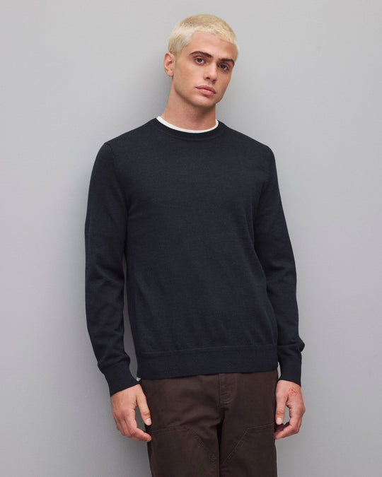 Lightweight Merino Harry Crewneck