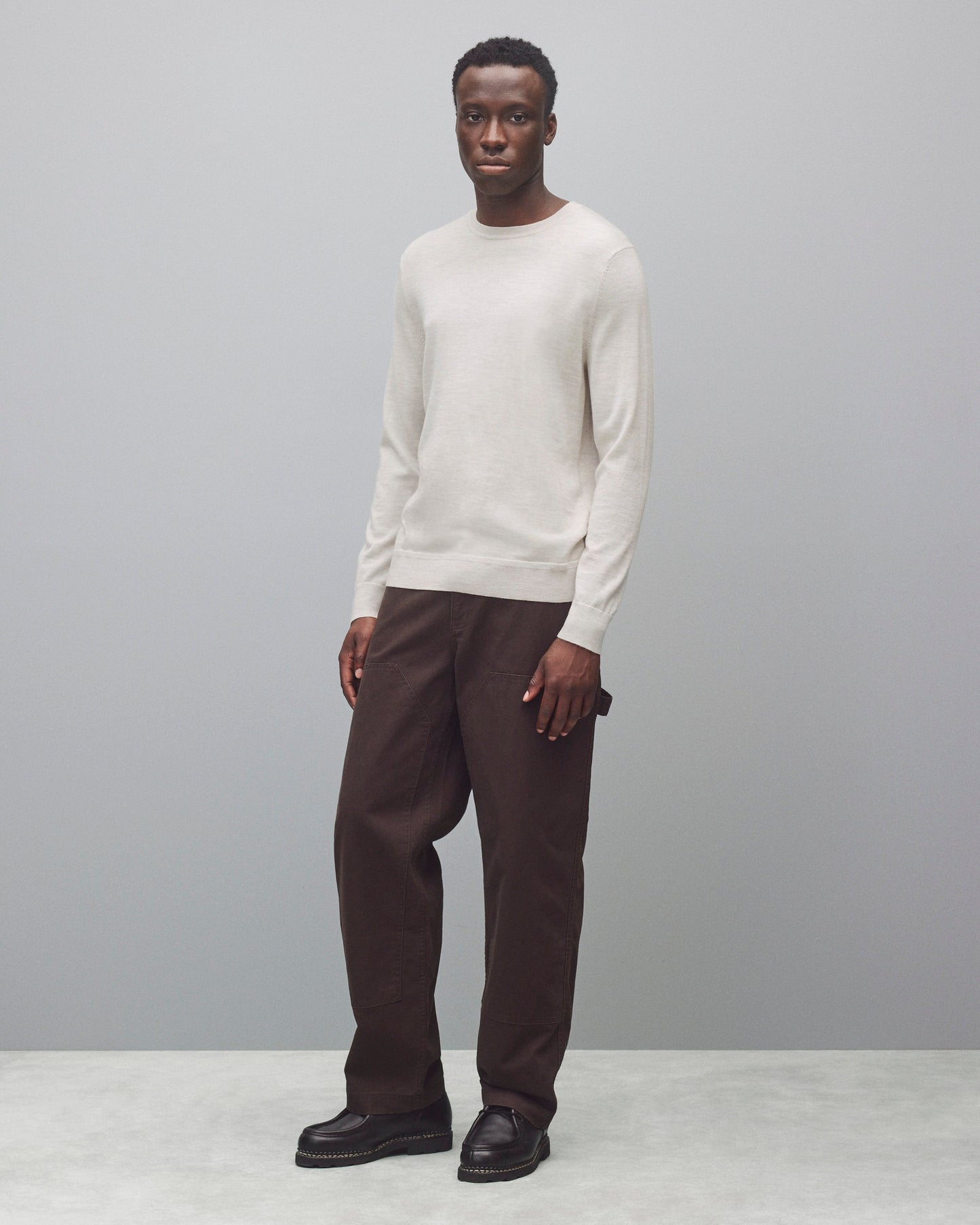 Lightweight Merino Harry Crewneck