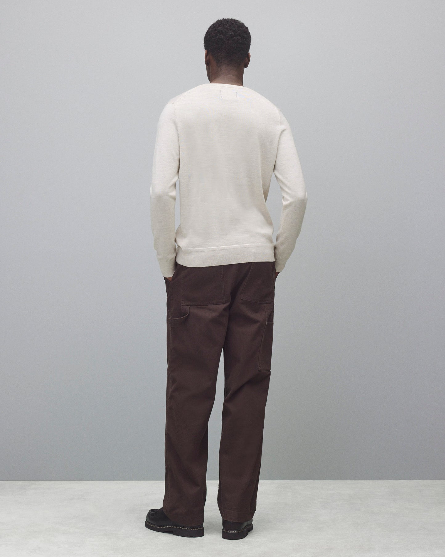 Lightweight Merino Harry Crewneck