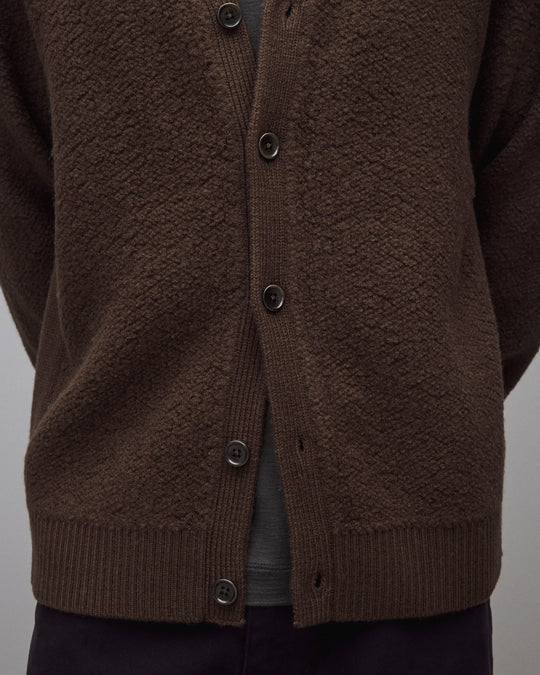 Textured Boucle Turf Cardigan