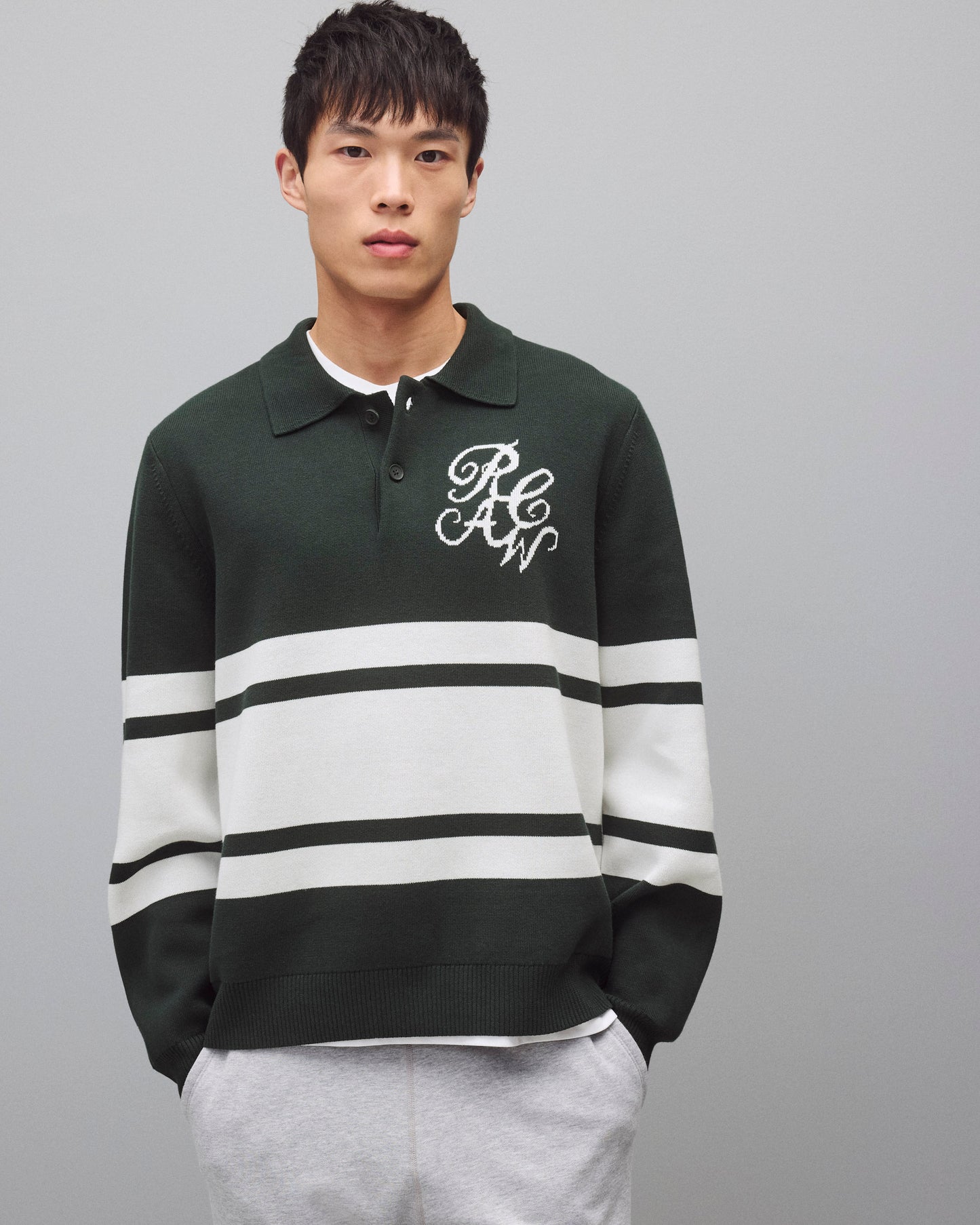 Supima Double Knit RCAW Rugby Sweater
