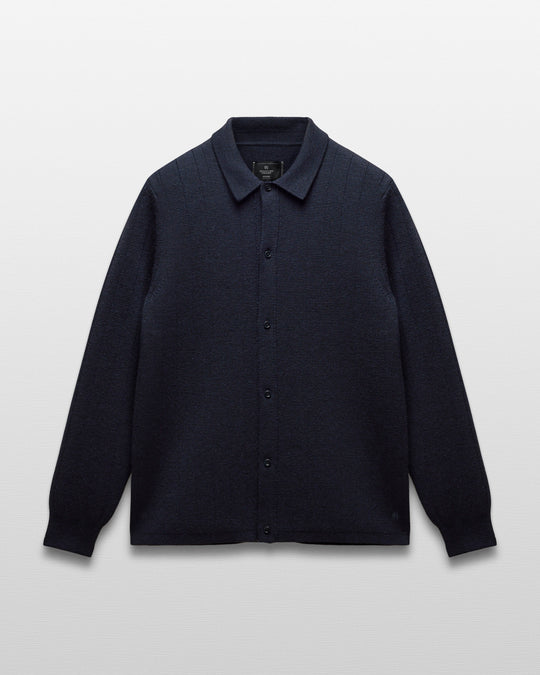 Merino Drop Needle Pier Shirt