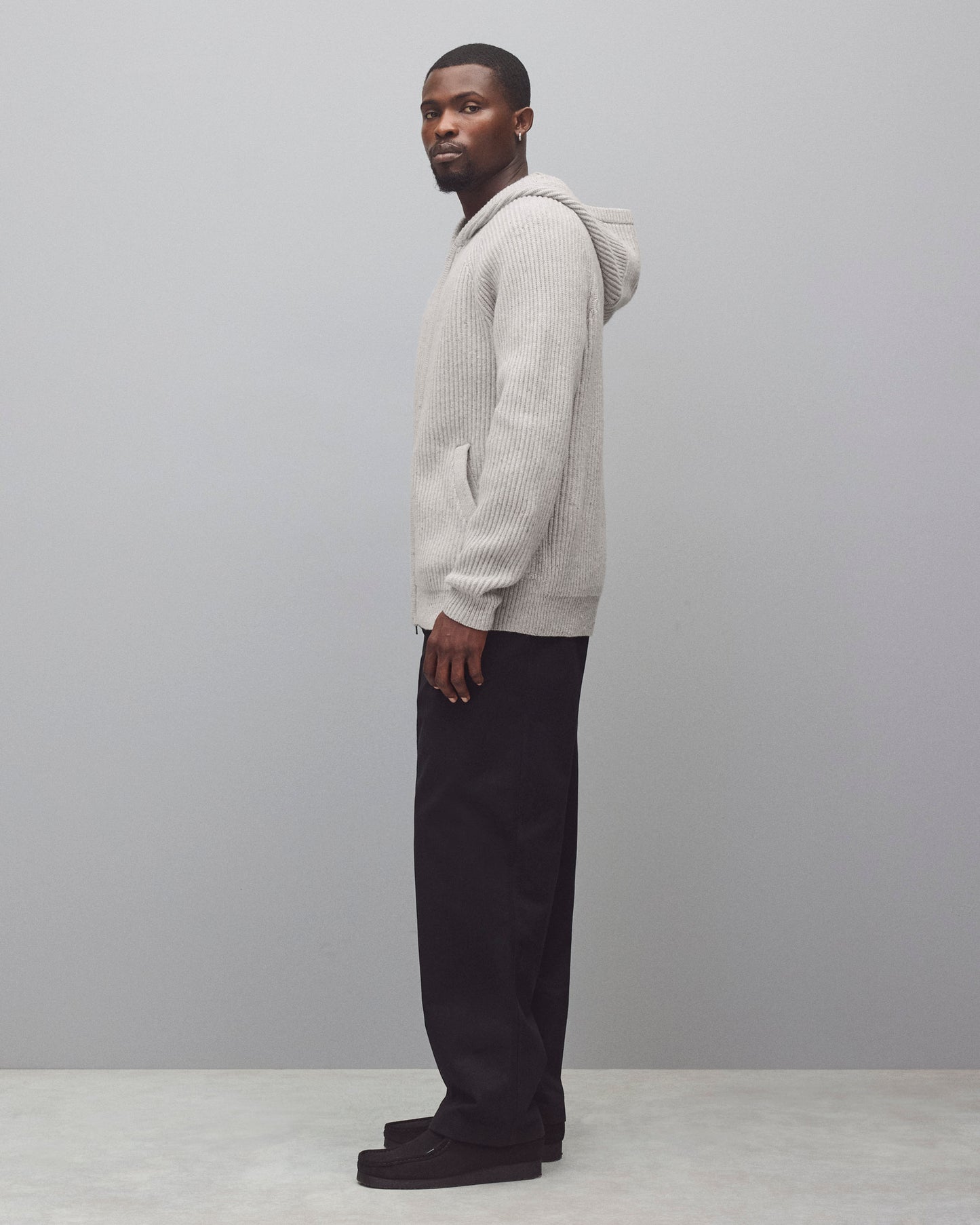 Merino Kenny Zip Hoodie