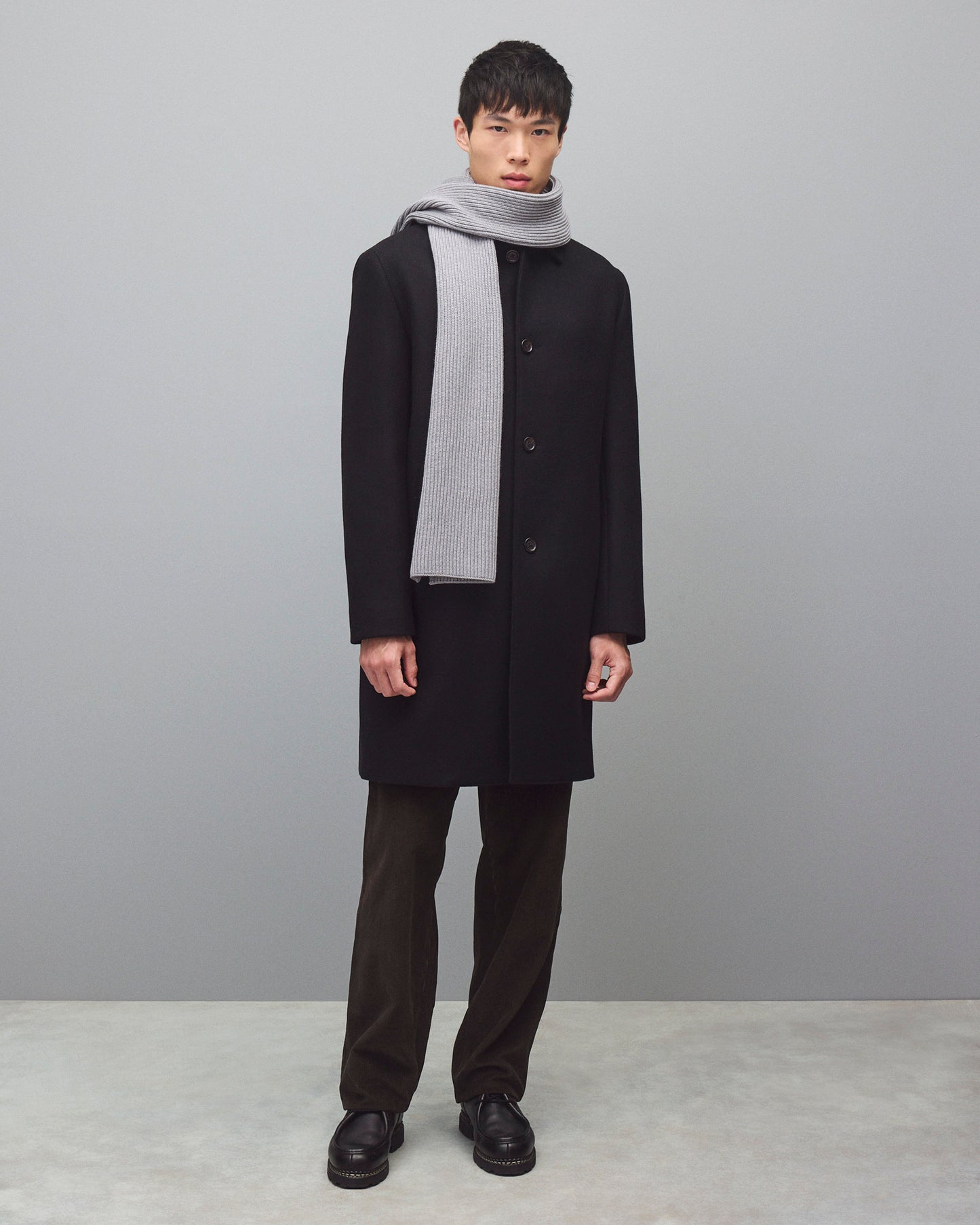 Merino Rib Scarf