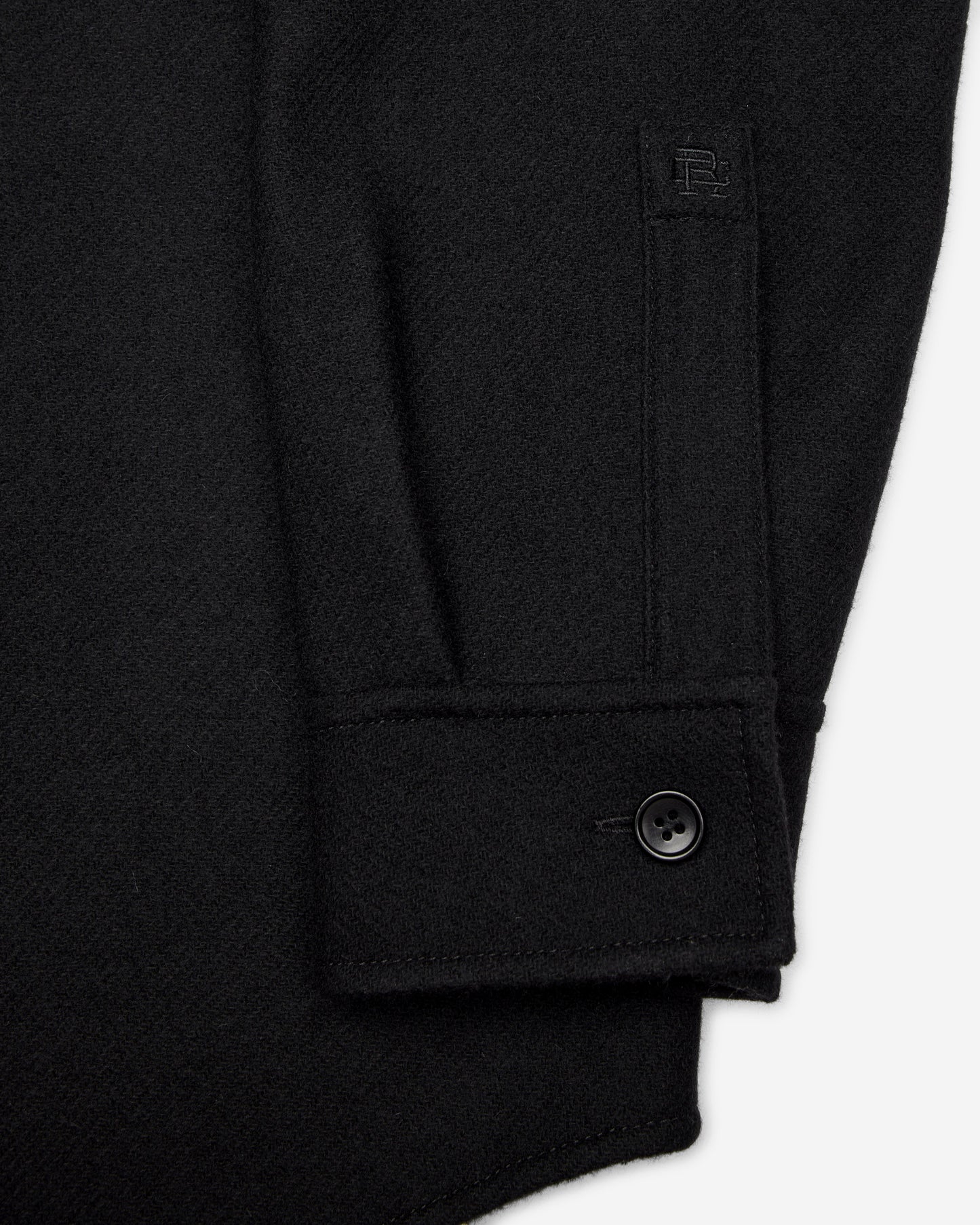Double Faced Wool Concourse Overshirt