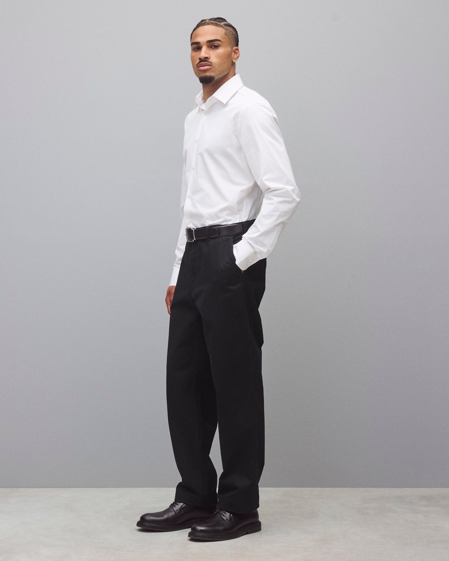 Cotton Poplin Whitney Slim Shirt