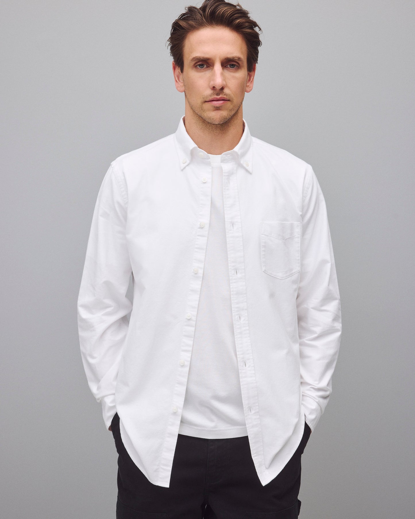 Cotton Oxford Windsor Standard Shirt