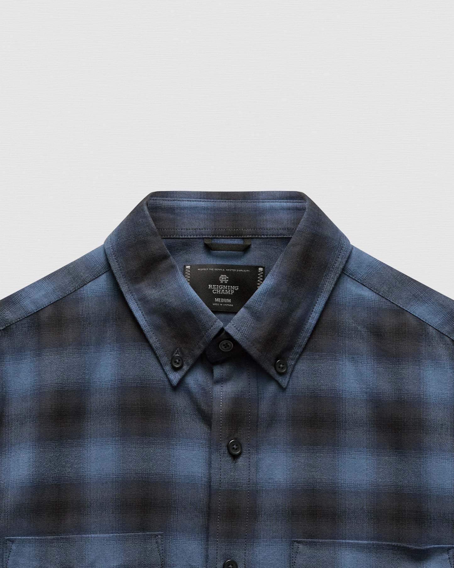Cotton Plaid Site Standard Shirt