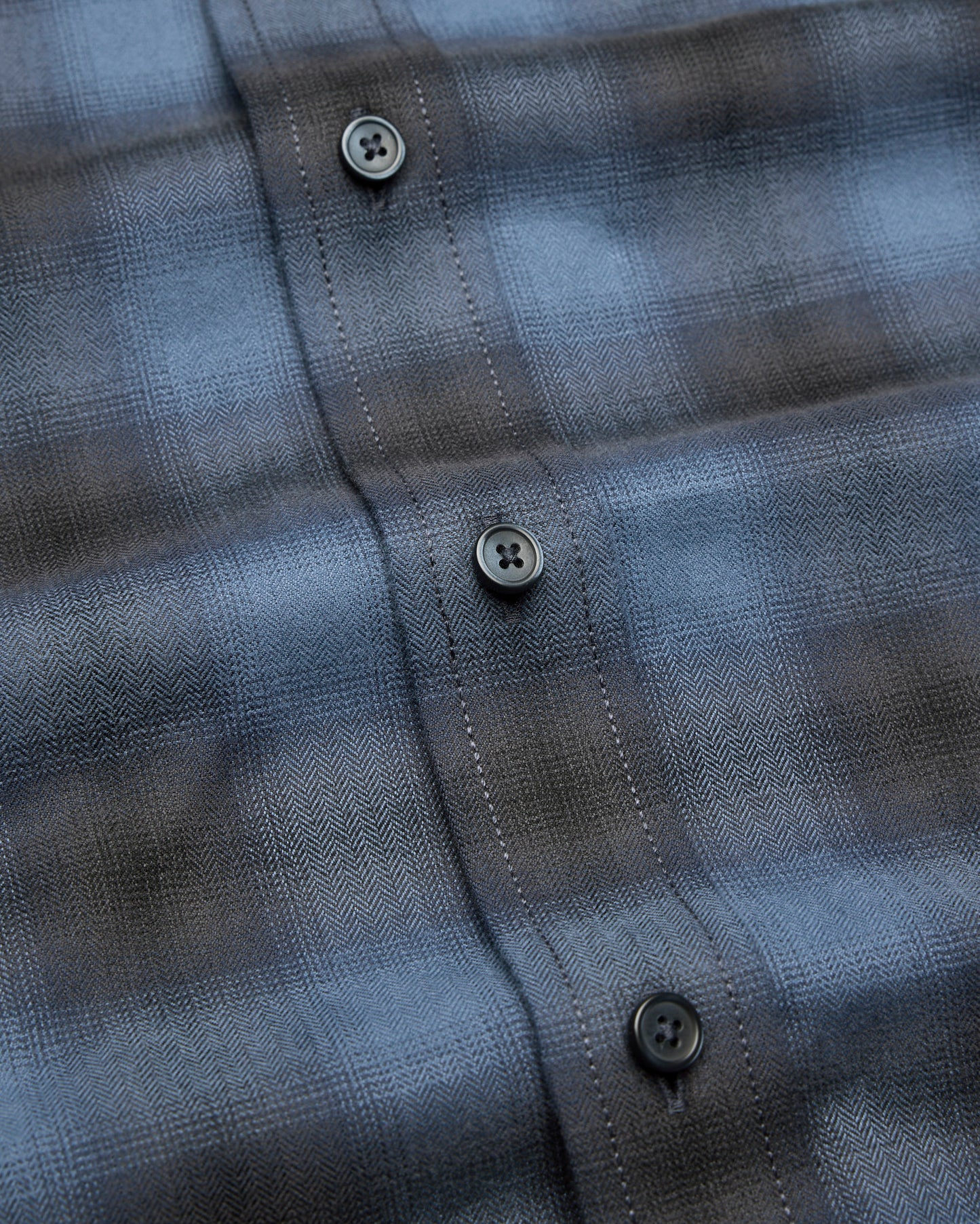 Cotton Plaid Site Standard Shirt