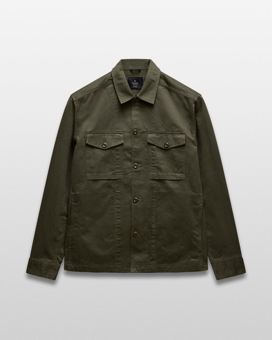 Cotton Chino Keeper Standard Overshirt