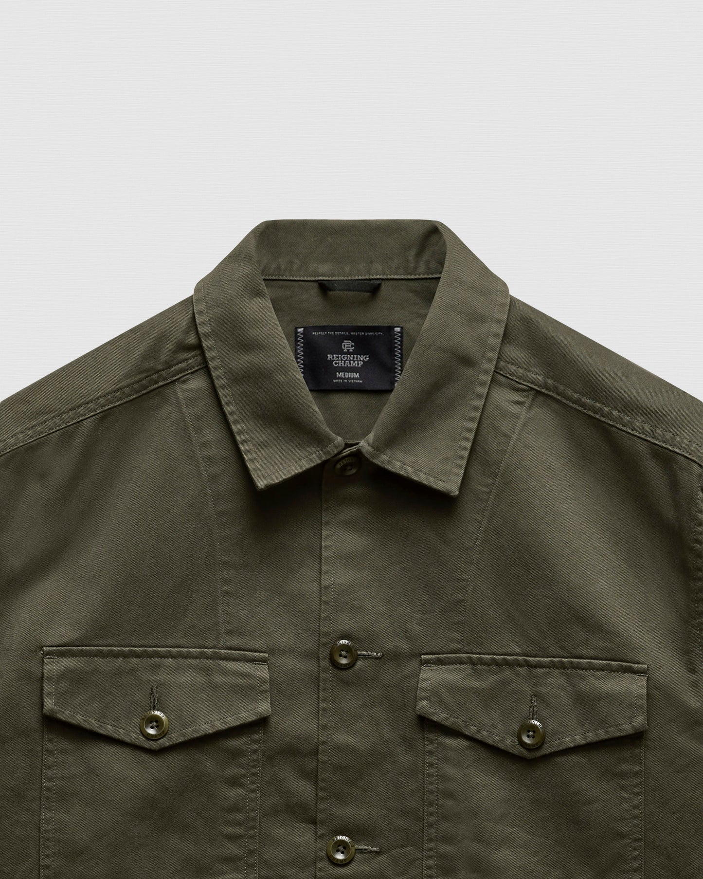 Cotton Chino Keeper Standard Overshirt