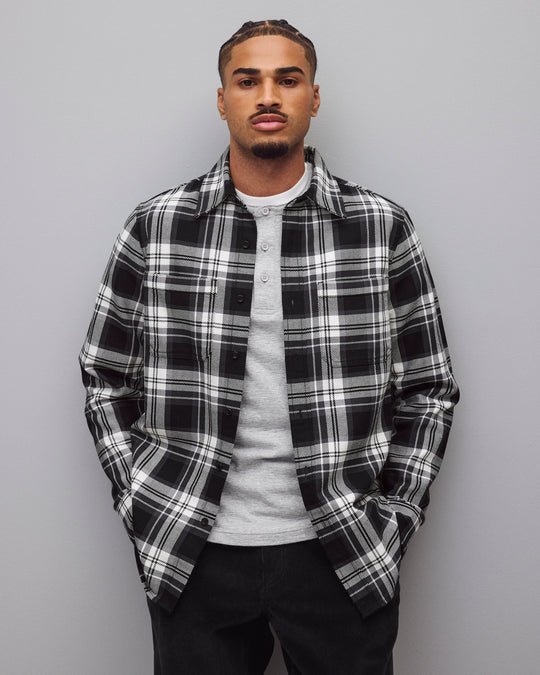 Cotton Plaid Union Standard Shirt