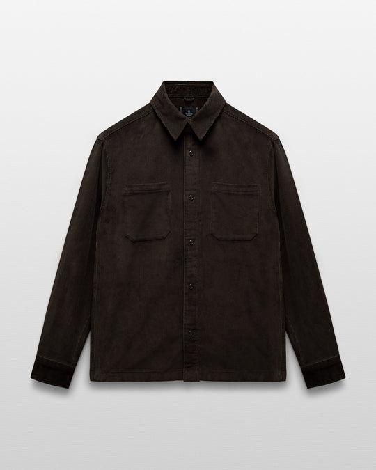 Corduroy Campus Standard Overshirt
