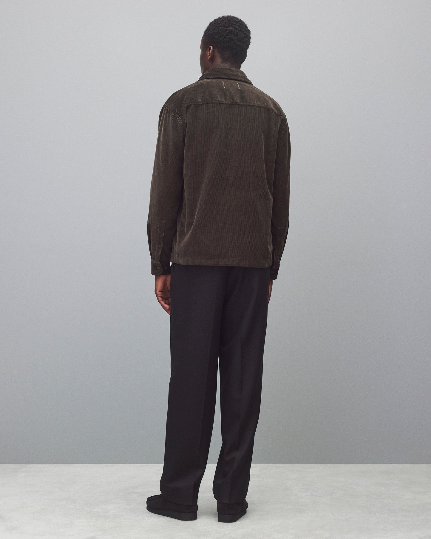 Corduroy Campus Standard Overshirt
