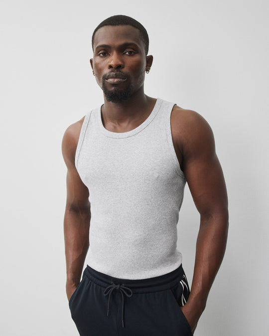 Cotton Rib Slim Tank Top
