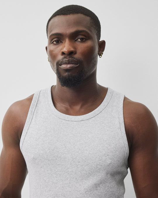 Cotton Rib Slim Tank Top