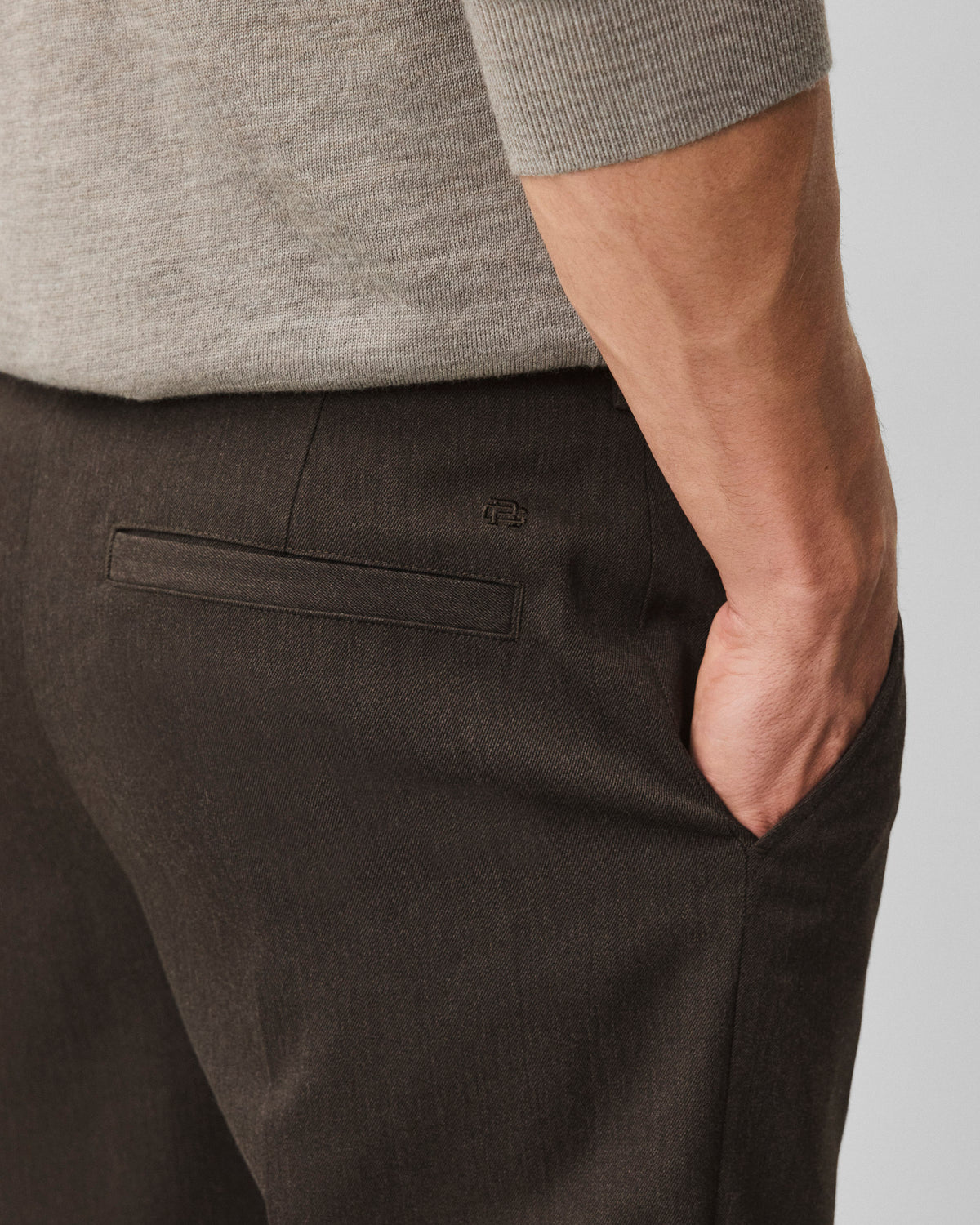 Wool Gabardine Service Pant