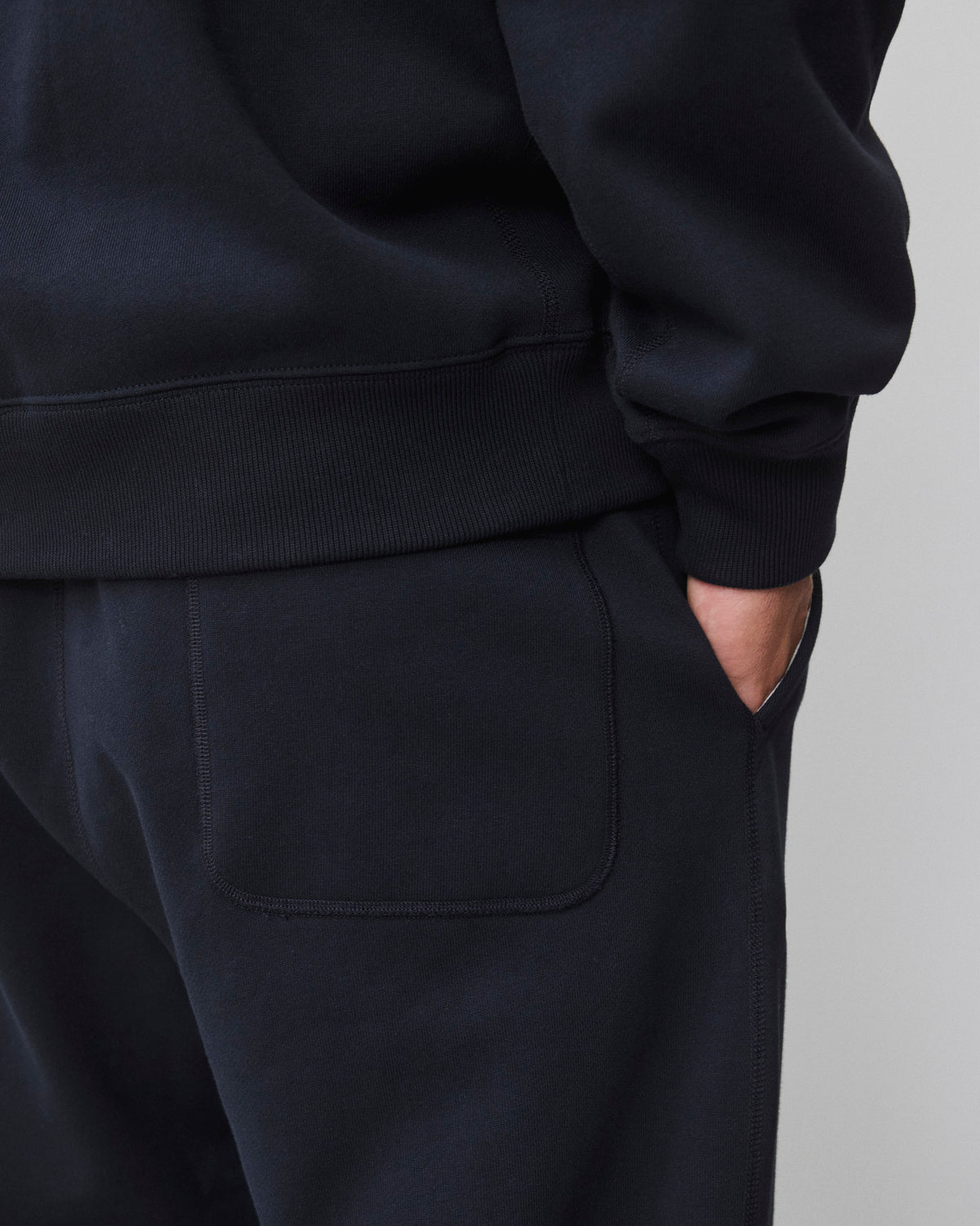 Brushed Fleece Relaxed Cuffed Sweatpant