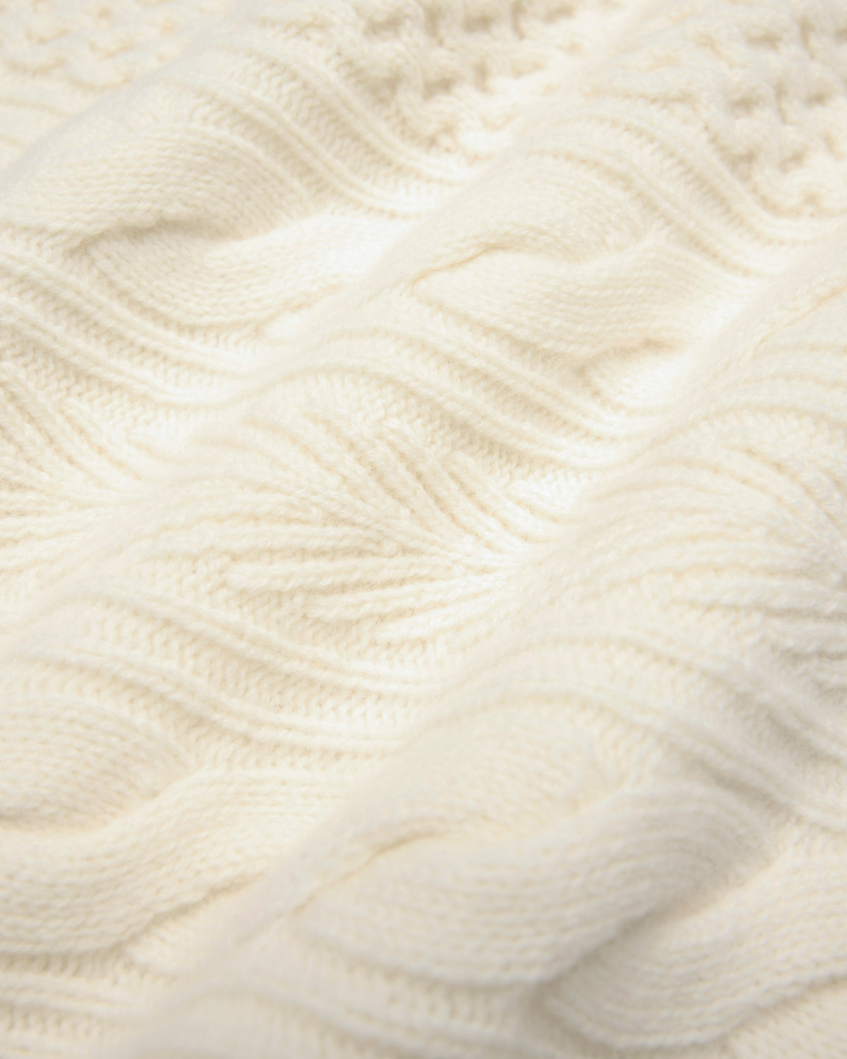 Cable Knit Meridian Crewneck