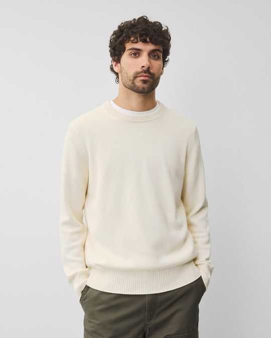 Supima Knit Bantam Crewneck