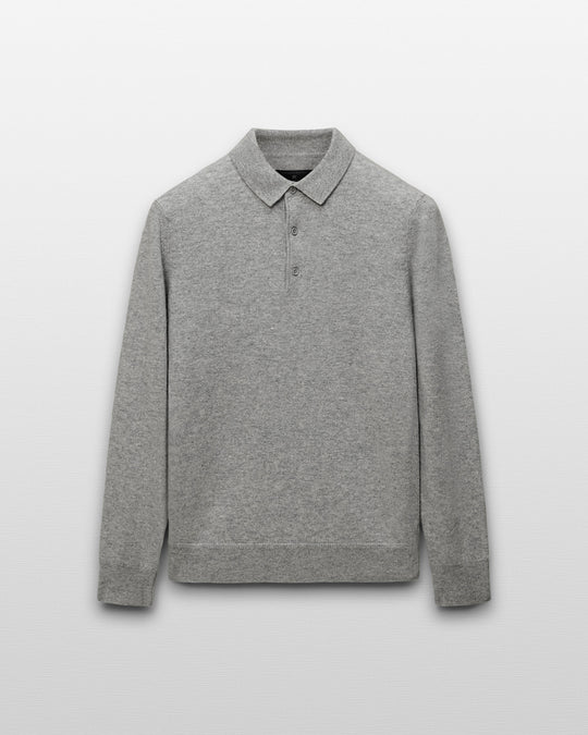 Cashmere Cove Long Sleeve Polo