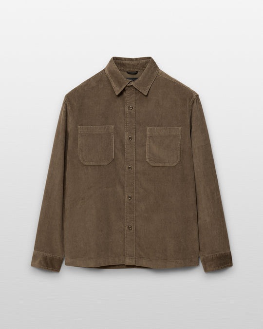 Corduroy Campus Standard Overshirt