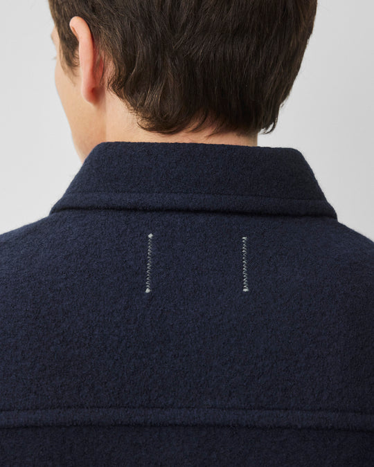Boiled Wool Warden Standard Overshirt