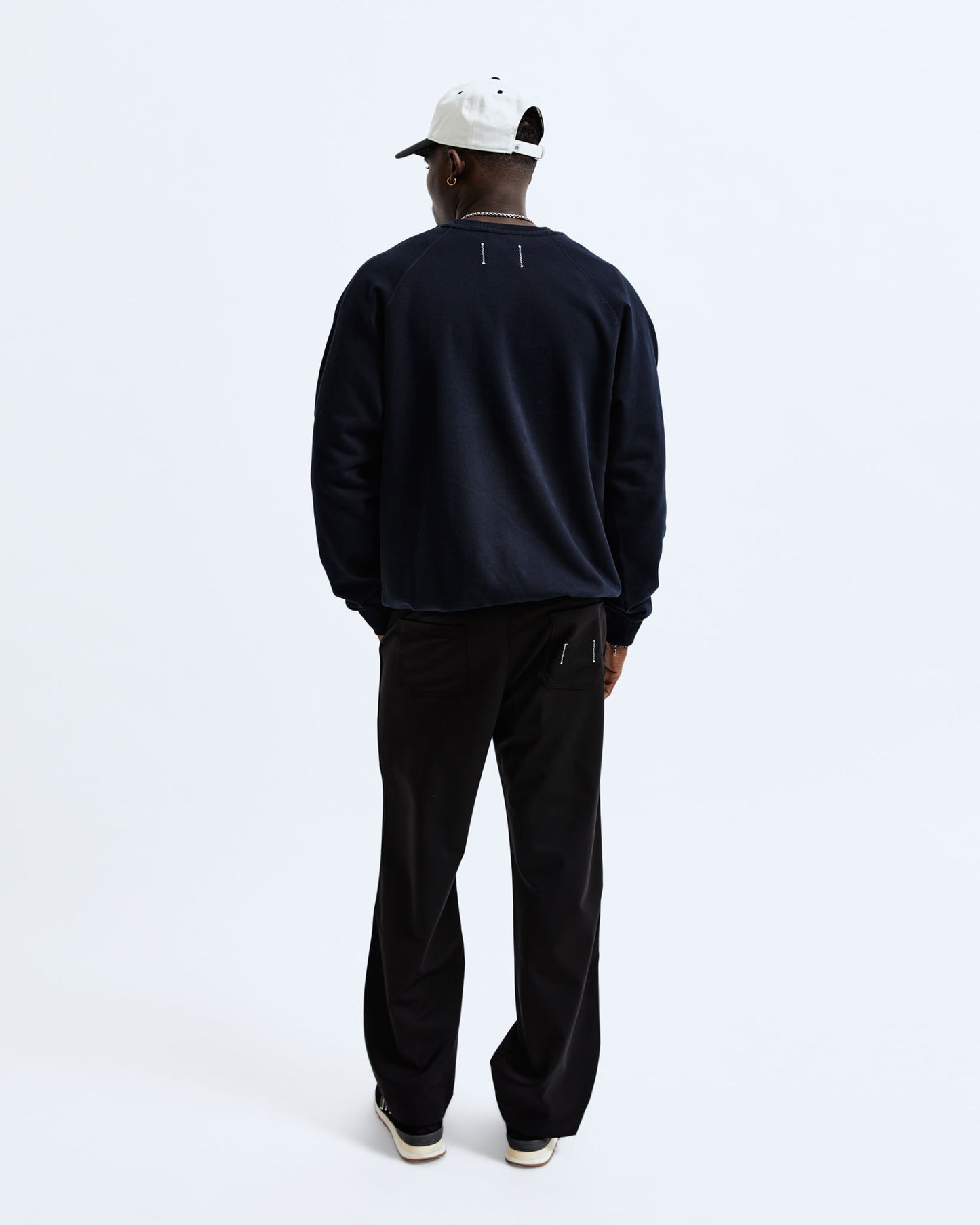 Midweight Terry Relaxed Crewneck - Vault