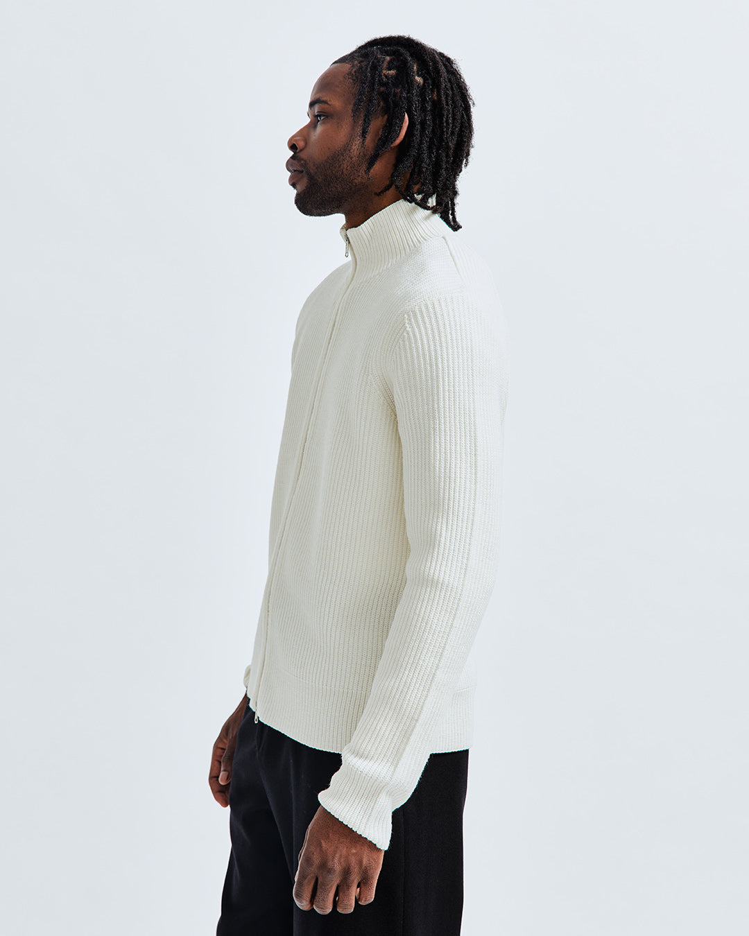 Heavyweight Merino Vinnie Track Jacket - Vault