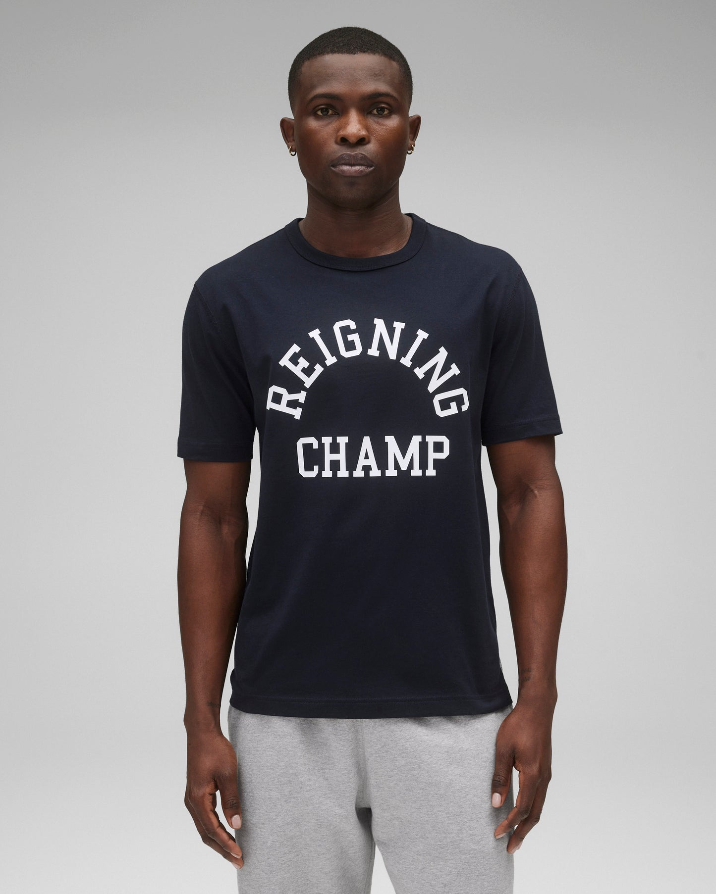 Lightweight Jersey Arch Logo Standard T-Shirt