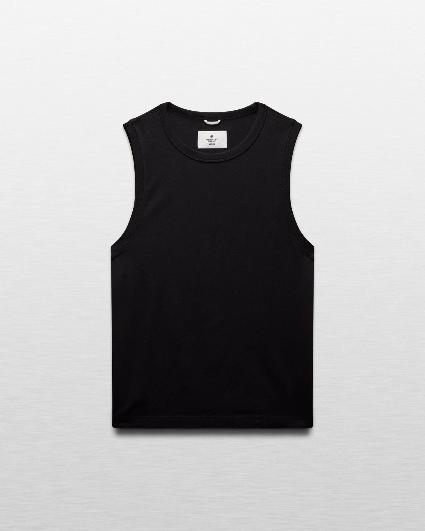 Dual Jersey Slim Sleeveless Shirt