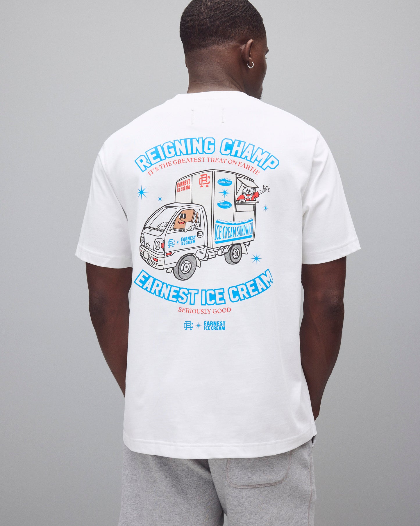 Midweight Jersey Earnest Ice Cream OG T-Shirt