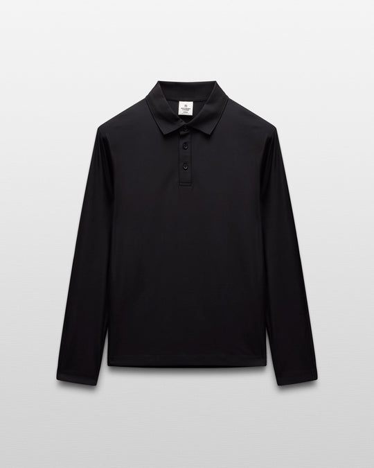 Tech Pique Playoff Standard Long Sleeve Polo