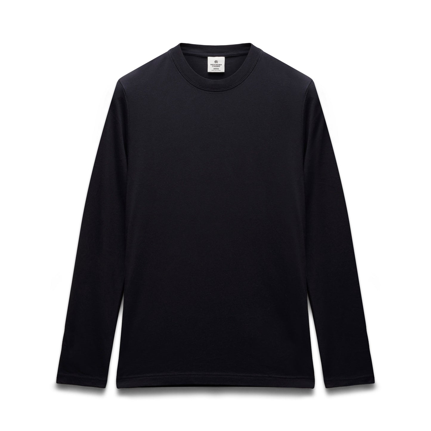 Supima Jersey Pennant Slim Long Sleeve
