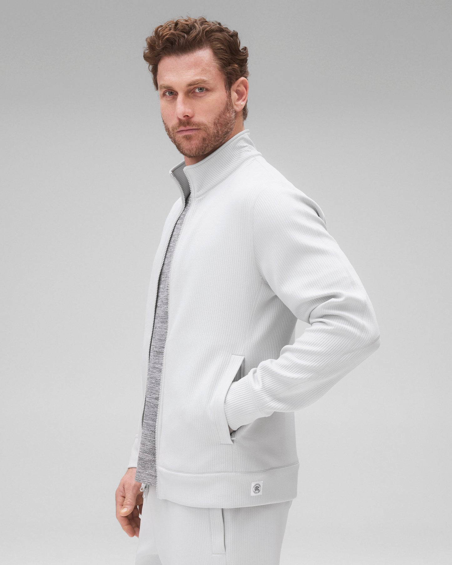 Double Knit Rally Slim Track Jacket