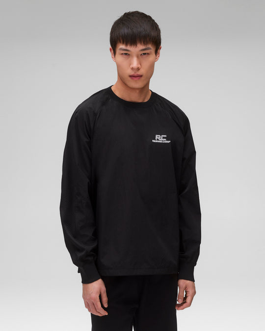 Crinkle Nylon Radar Standard Crewneck