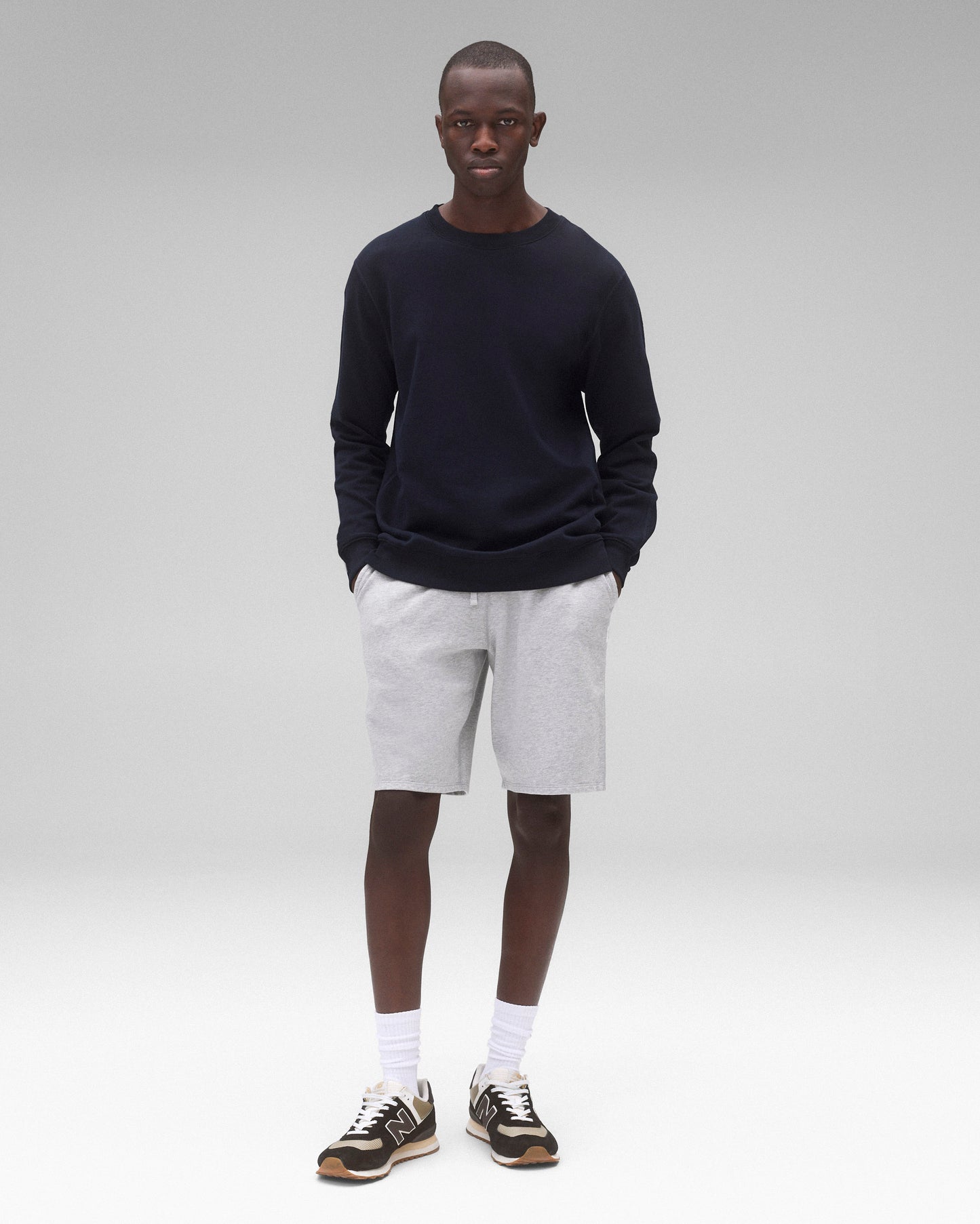 Lightweight Terry Classic Crewneck