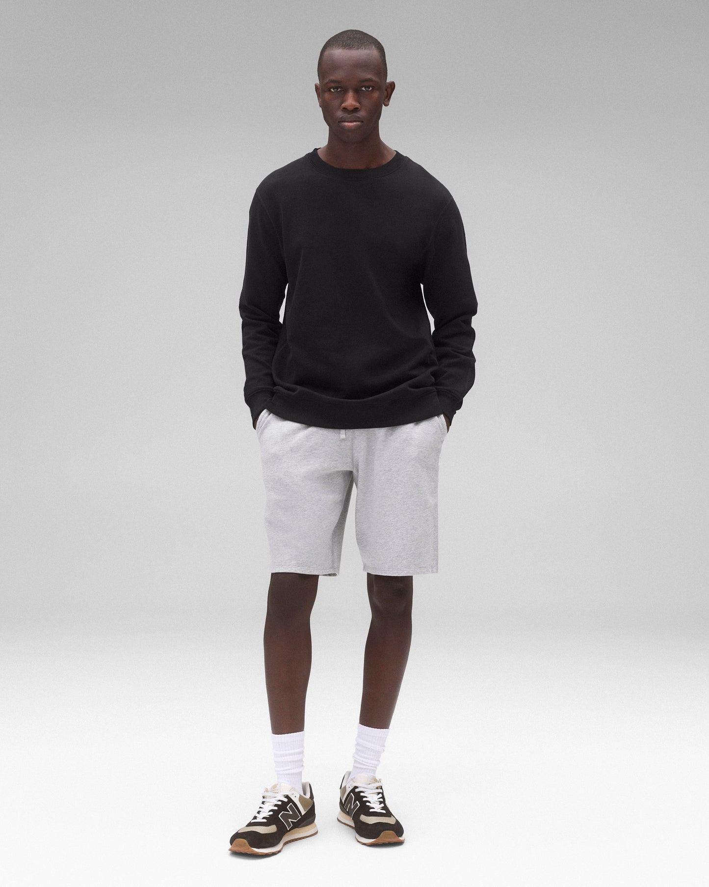 Lightweight Terry Classic Crewneck