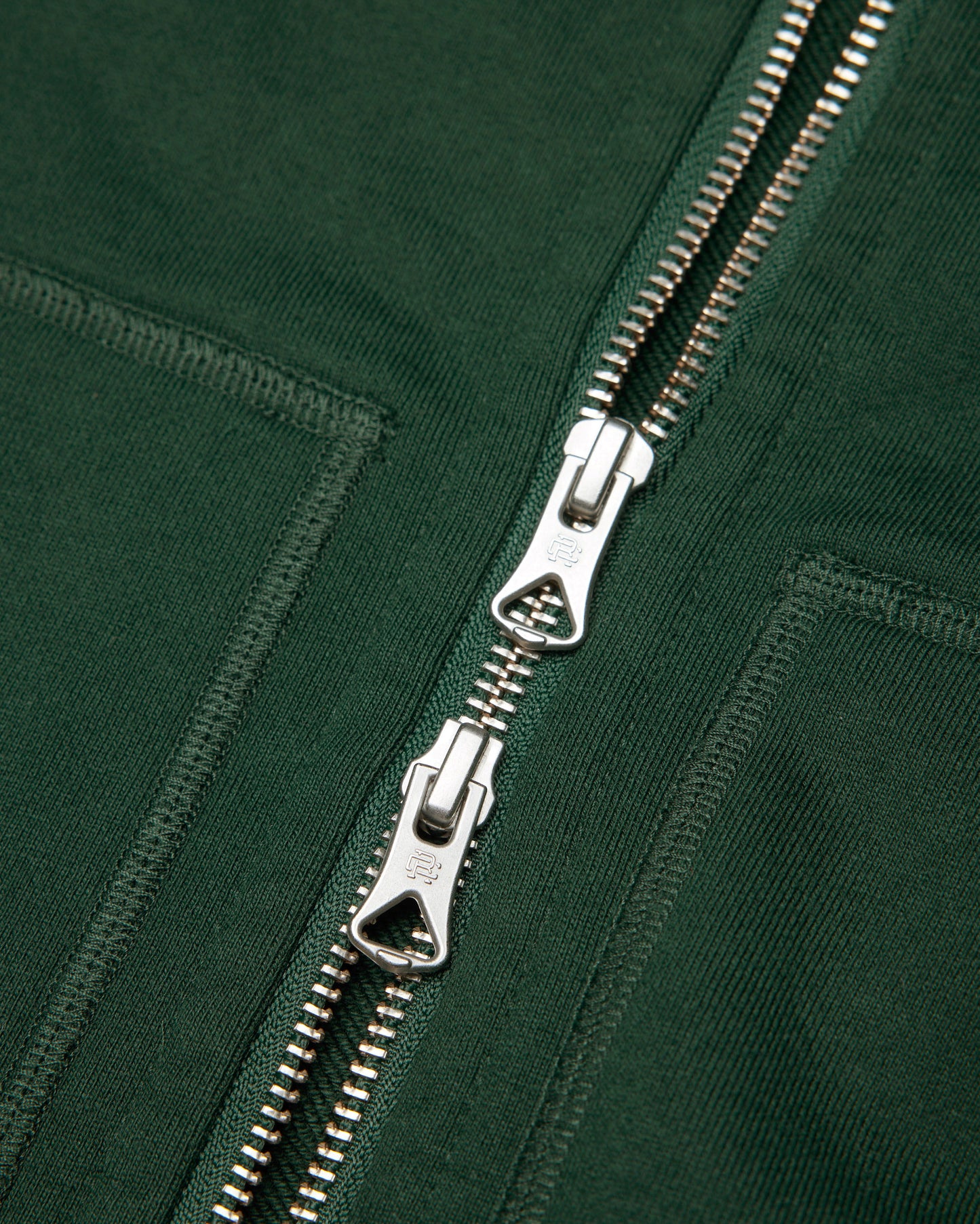 Midweight Terry Slim Zip Hoodie