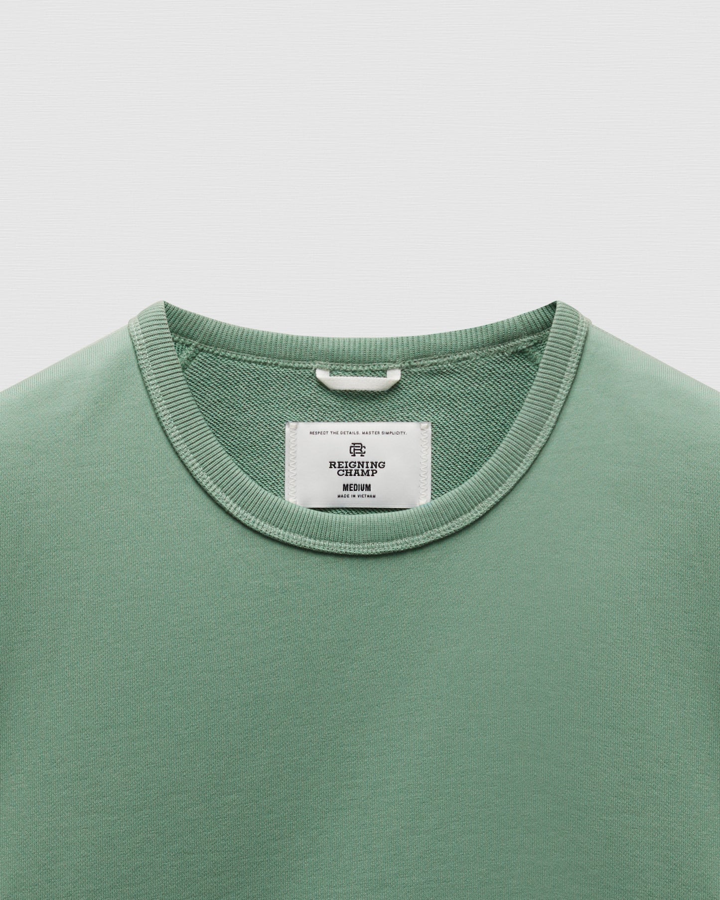 Midweight Terry Slim Crewneck