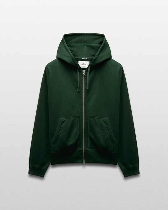 Midweight Terry Relaxed Zip Hoodie