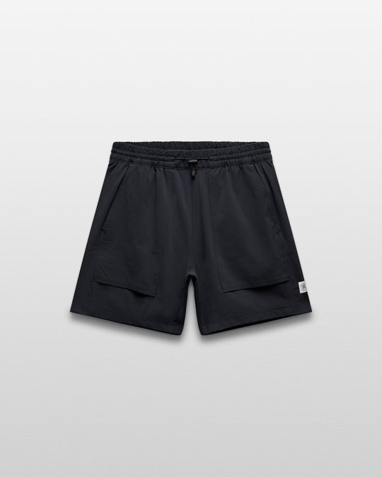 Stretch Nylon Utility Standard Swim Short 6"