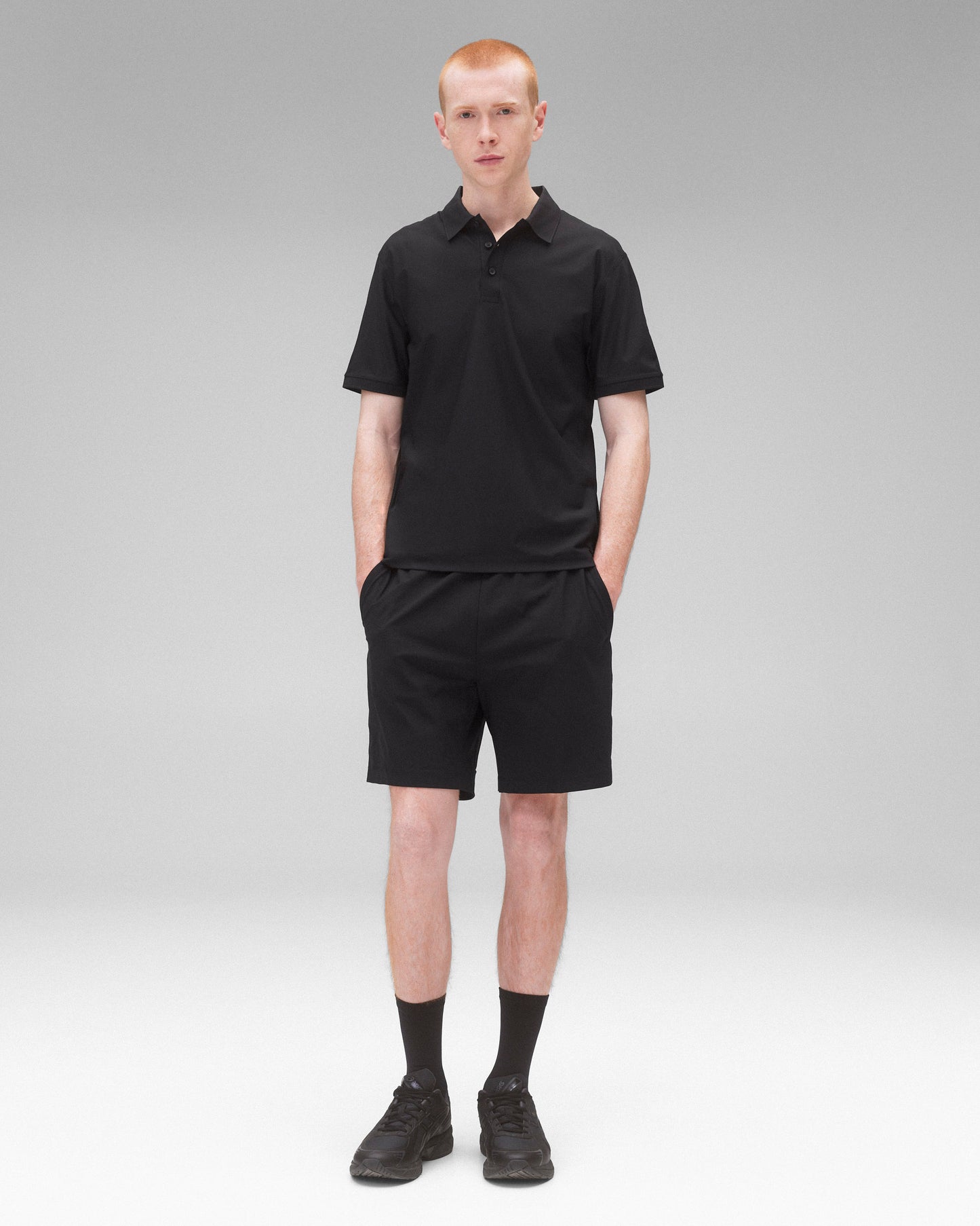 Stretch Warp Knit Coach's Rec Standard Short 8"