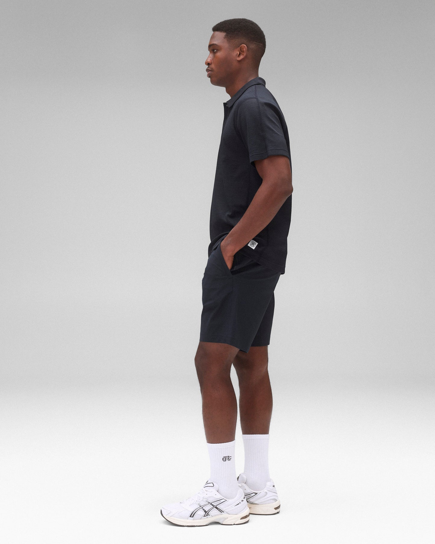 Stretch Warp Knit Coach's Standard Short 9"