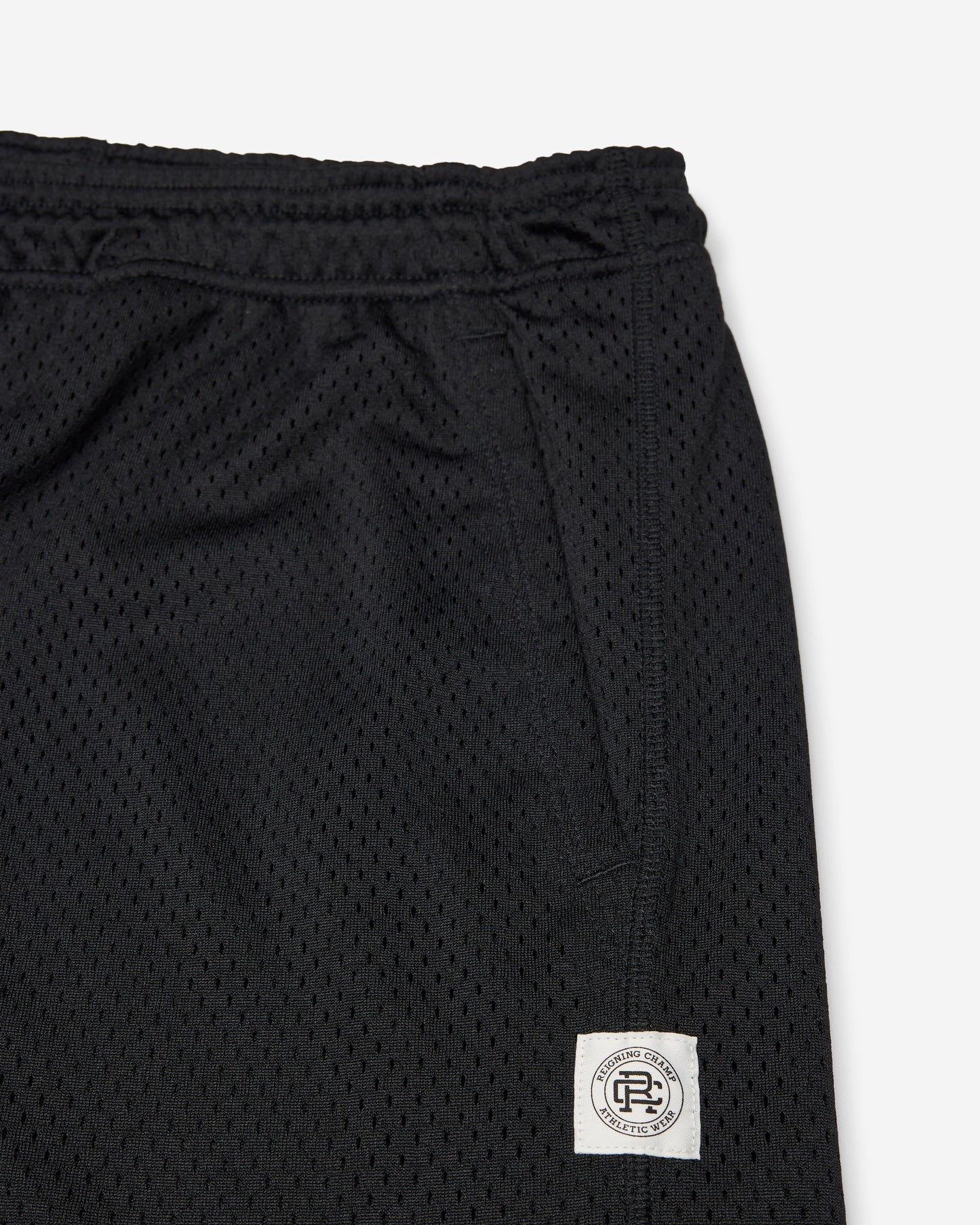 Athletic Mesh Racing Relaxed Short 7"
