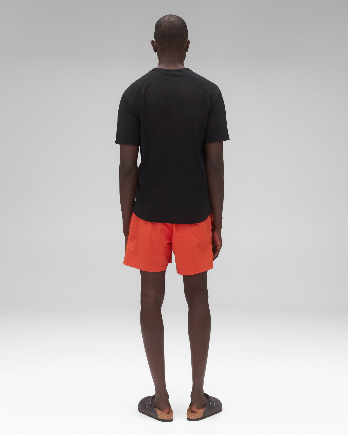 Textured Nylon Deck Slim Swim Short 4.5"